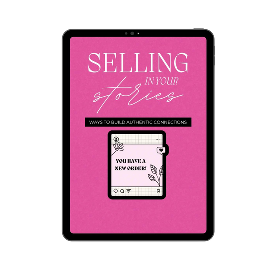 Selling In Your Stories [With
Resell Rights]